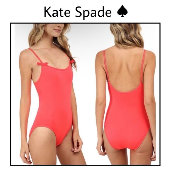 kate spade new york Other - Kate Spade Swimsuit One Piece Coral Color Sz Medium #1125